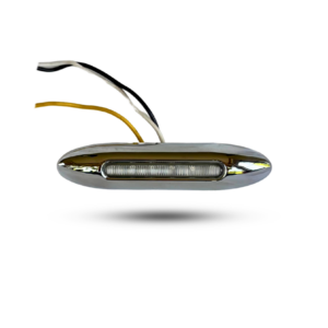 Markerlight - chrome bezel - clear lens